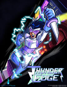 Commercial art for the game Thunder Edge by Sapphire Flame Games.