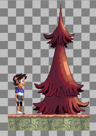 Background and tileset concept based on The Owl House.